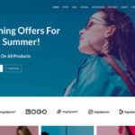 Fashionable woman enjoying summer with promotional offer text overlay.